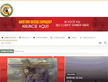Tablet Screenshot of caraifm.com.br
